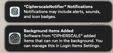 notifications