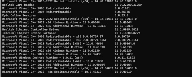 windows_app_list